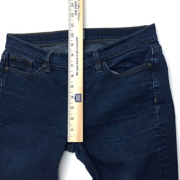 J. Crew Women's Jeans Toothpick Straight Leg Dark Wash Stretch size 28 - Picture 5 of 8